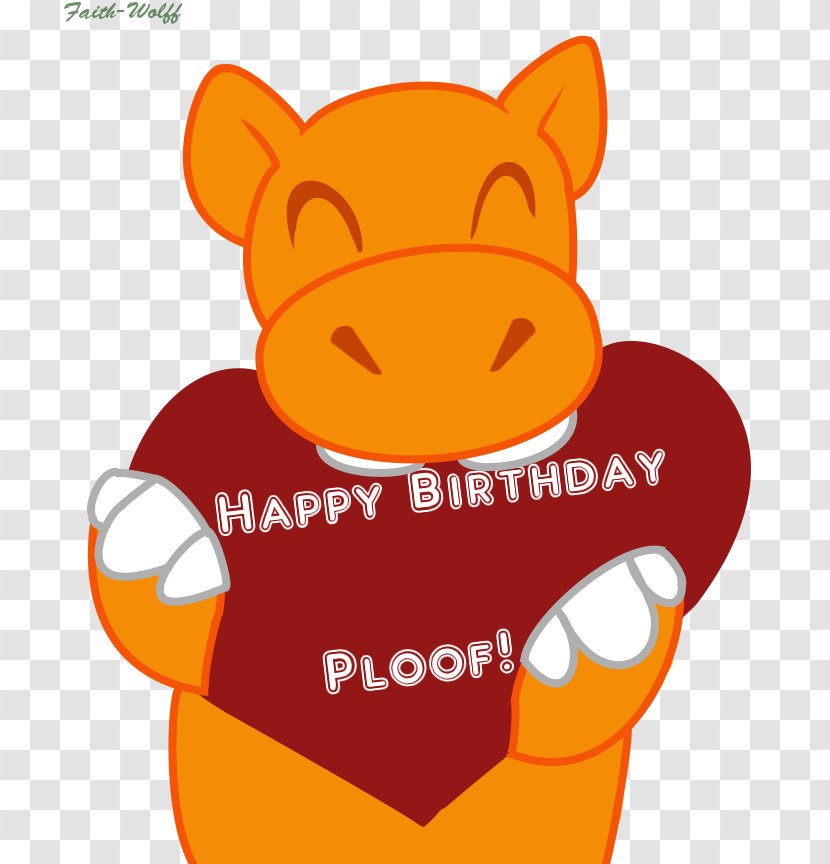 Snout Carnivora Clip Art - Cartoon - Happy B.day Transparent PNG