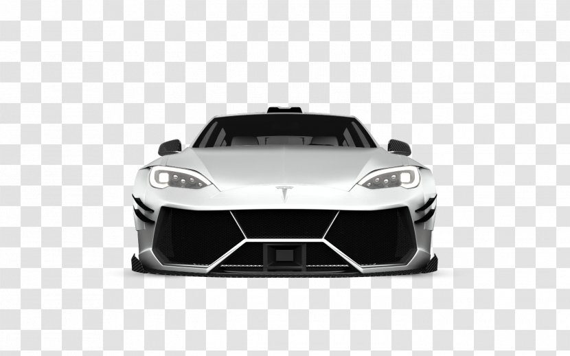 Sports Car Luxury Vehicle Motor - Automotive Lighting - Tesla Transparent PNG
