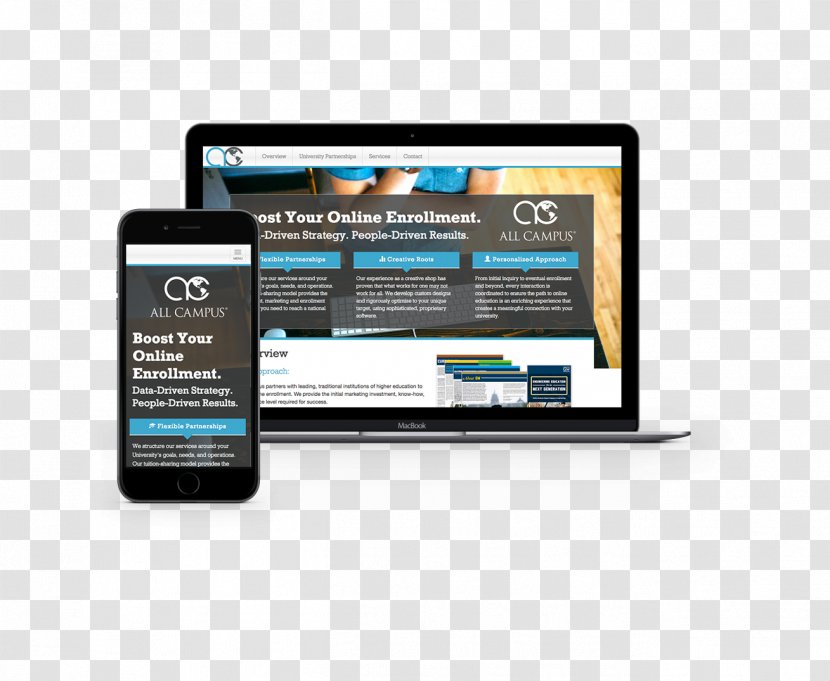 Display Advertising Electronics Brand Gadget - Landing Page Poster Transparent PNG