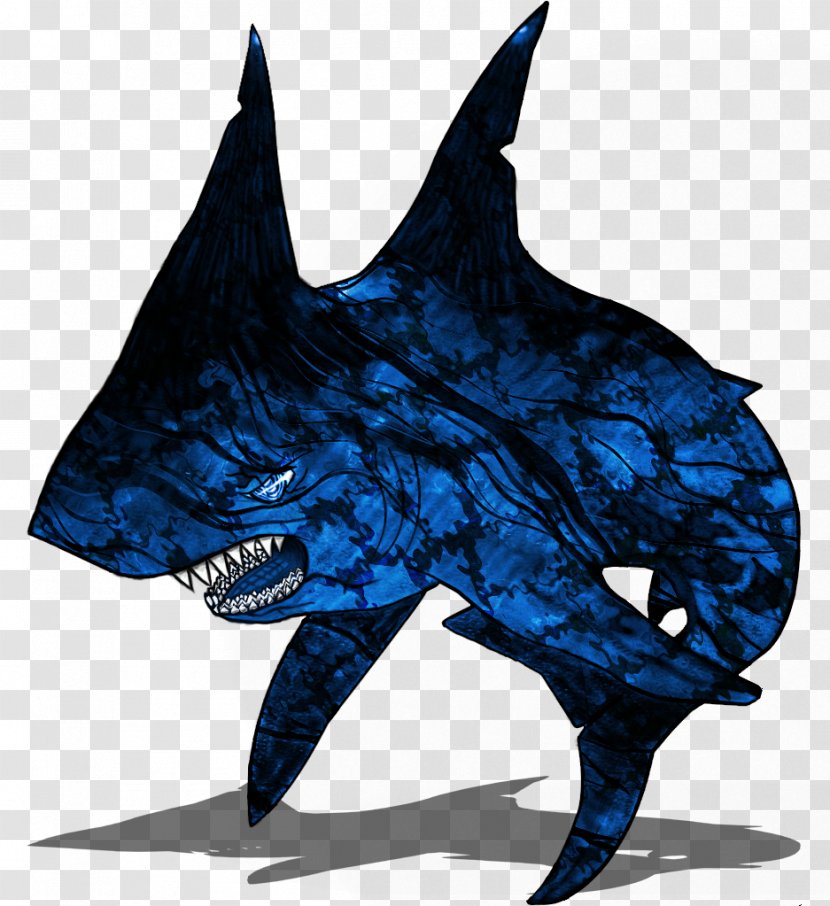 Shark Cobalt Blue Marine Biology - Cartilaginous Fish Transparent PNG