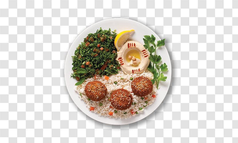 Falafel Middle Eastern Cuisine Meze Meatball Platter - Recipe Transparent PNG