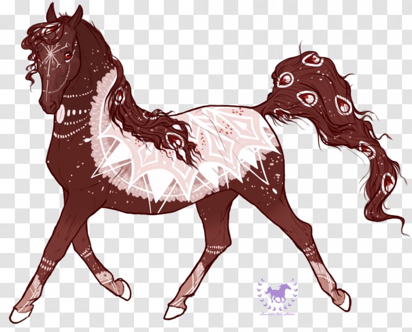 Mustang Mane Foal Stallion Colt - Horse Like Mammal Transparent PNG