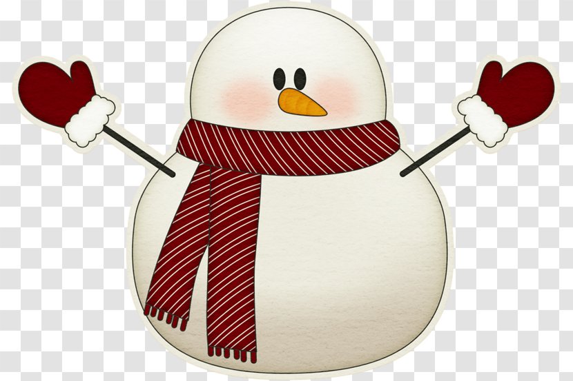 Snowman Cartoon Winter - Christmas Transparent PNG