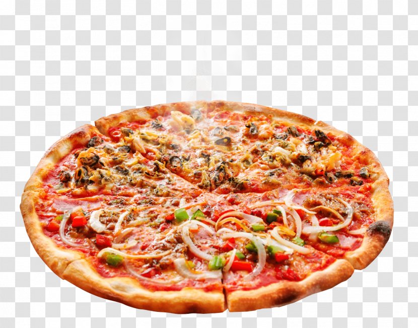 California-style Pizza Sicilian Fast Food Take-out - Stock Photography Transparent PNG