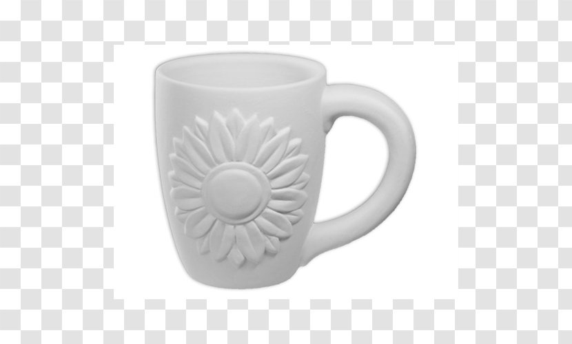 Coffee Cup Product Design Mug Ceramic - Psake - Triple H Sunflower Transparent PNG