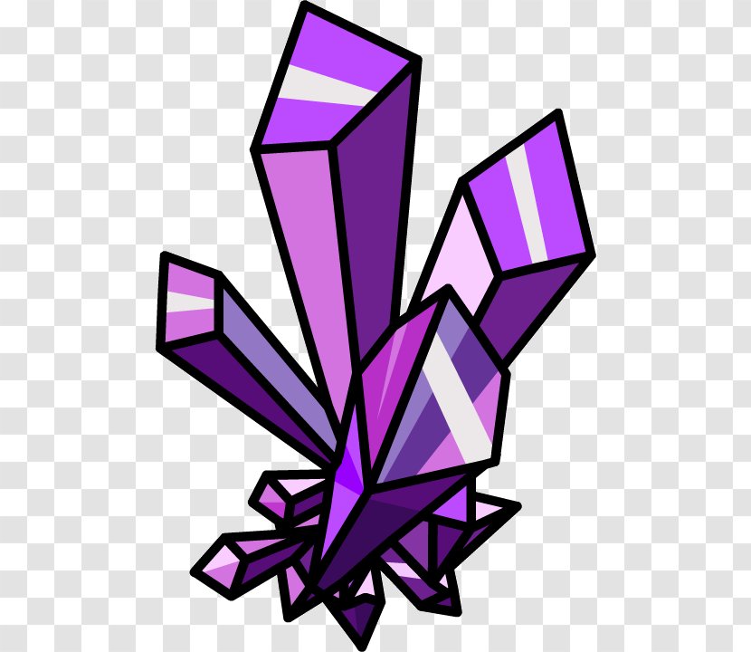 Club Penguin Island Amethyst Mineral Clip Art - Ruby Transparent PNG