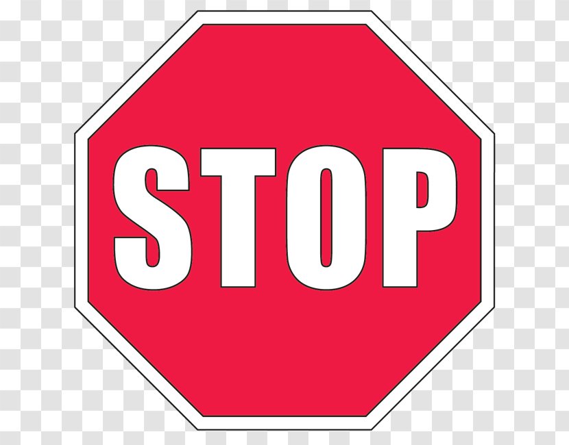 Stop Sign Traffic Clip Art - Signage Solution Transparent PNG