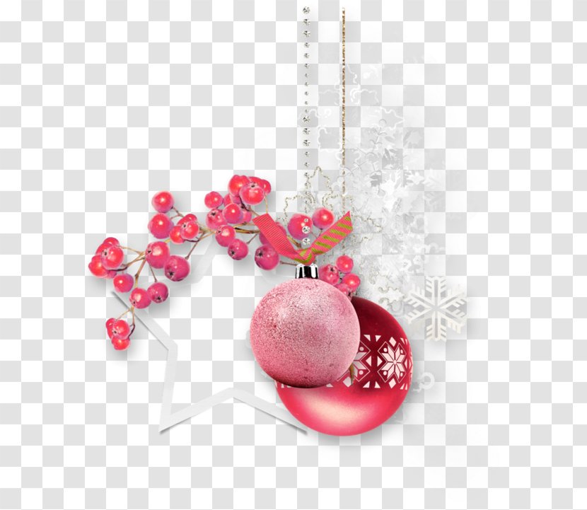 Christmas Icon - Decoration - Red Balls Transparent PNG