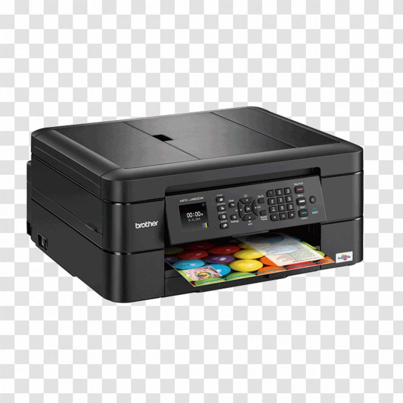 Multi-function Printer Ink Cartridge Inkjet Printing Brother Industries - Green Transparent PNG