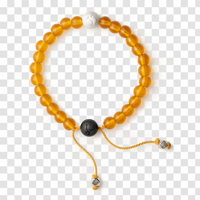 Jewellery Bead Body Jewelry Yellow Religious Item - Necklace Bracelet Transparent PNG