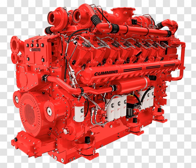 Cummins Rail Transport Diesel Engine Locomotive - Power Generation - Parts Transparent PNG