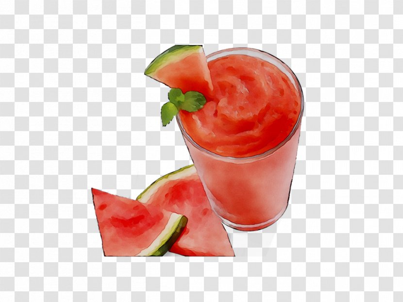 Cocktail Garnish Smoothie Health Shake Strawberry Juice Limeade - Nonalcoholic Beverage Transparent PNG