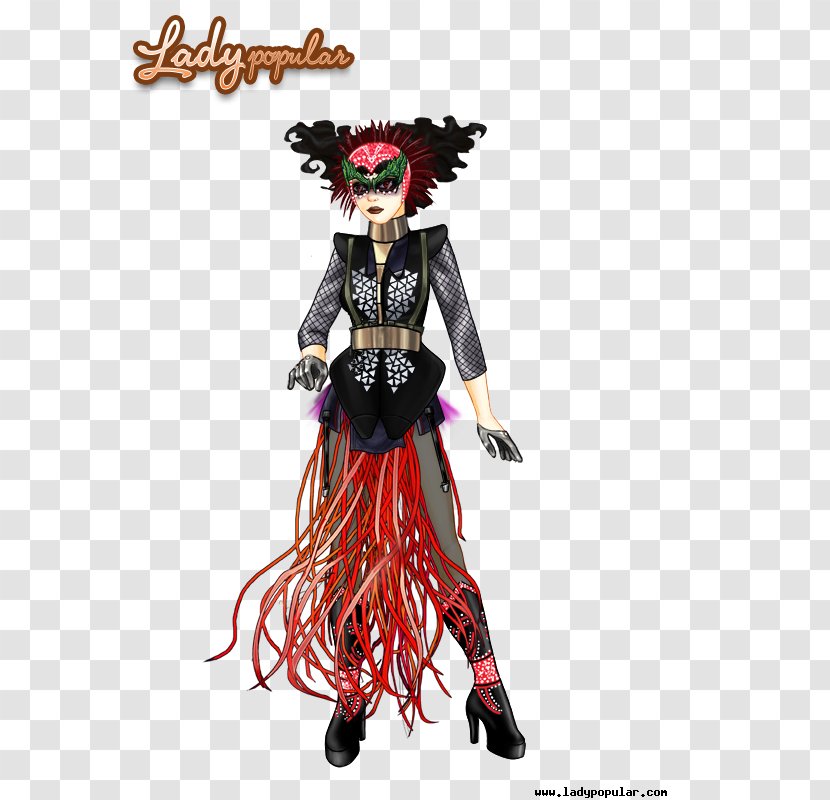 Costume Design Lady Popular Character - Rock And Roll Hall Of Fame Transparent PNG