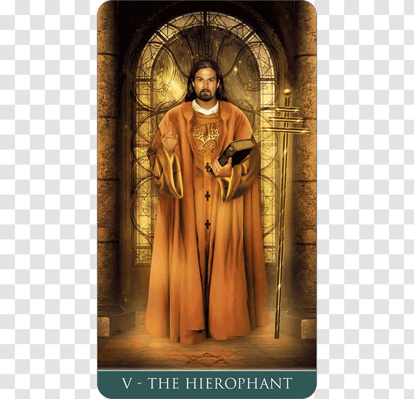 Pictorial Key Tarot/Tarot De La Clave Pictorica Religion Thelema The Hierophant Transparent PNG
