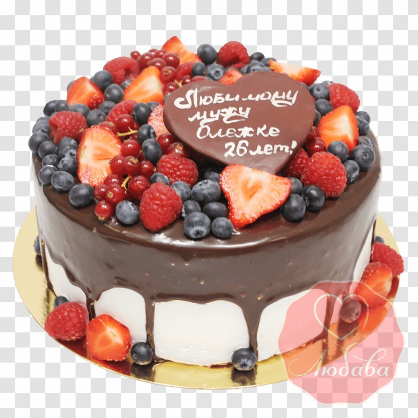 Chocolate Cake Torte Birthday Fruitcake Cheesecake - Truffle Transparent PNG