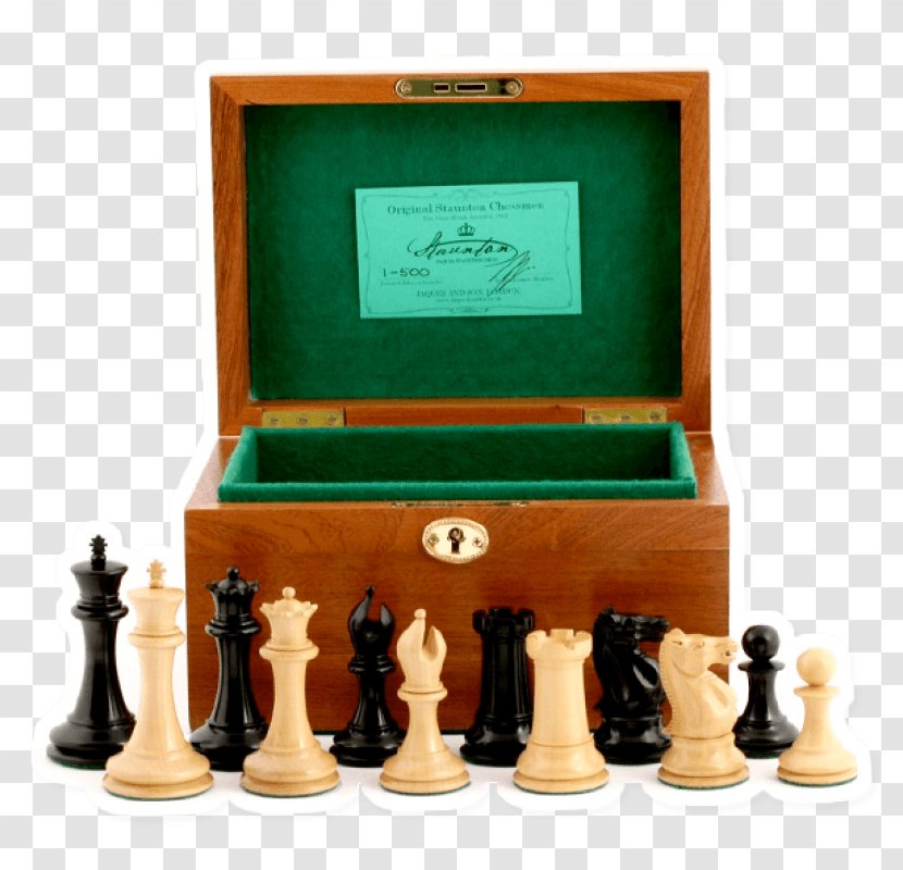 World Chess Championship 1972 Staunton Set Piece Jaques Of London - Indoor Games And Sports - Activities Transparent PNG