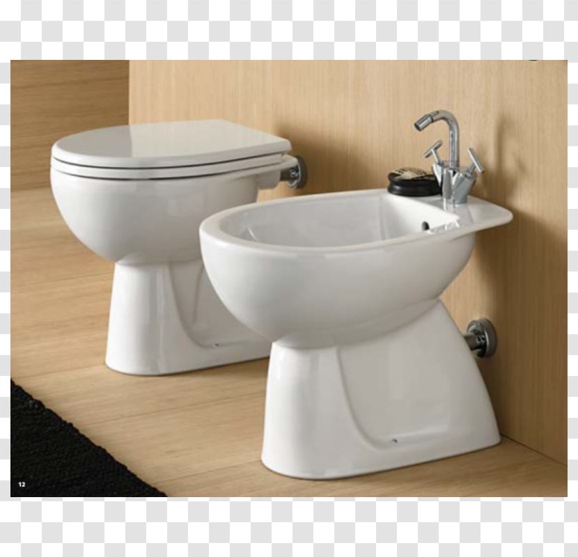 Bathroom Bidet Toilet Shower Ceramic - Seat Transparent PNG