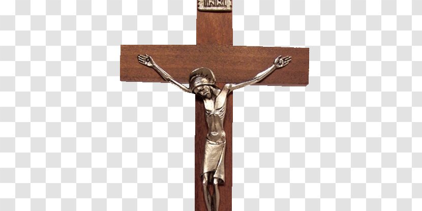 The Crucifixion Wood Christian Cross - Ud] Transparent PNG