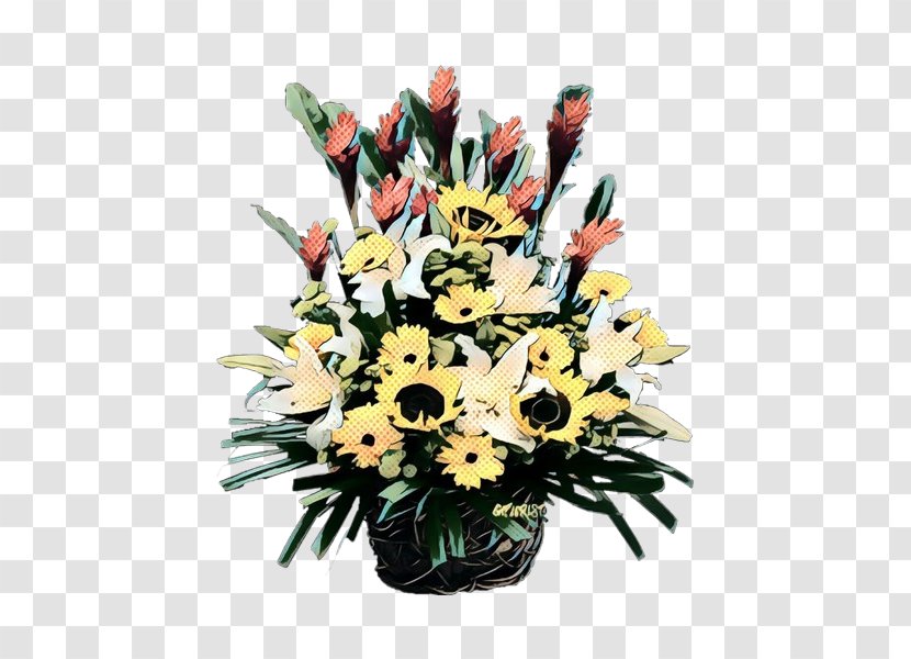Lily Flower Cartoon - Vase - Dendrobium Transparent PNG