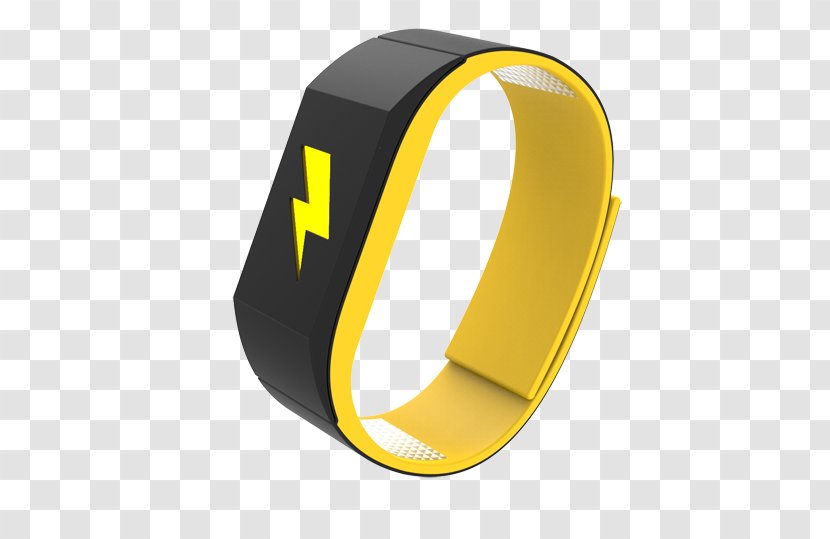 Pavlok Wristband Activity Monitors Wearable Technology Bracelet - Yellow - Running Resistance Bands Transparent PNG