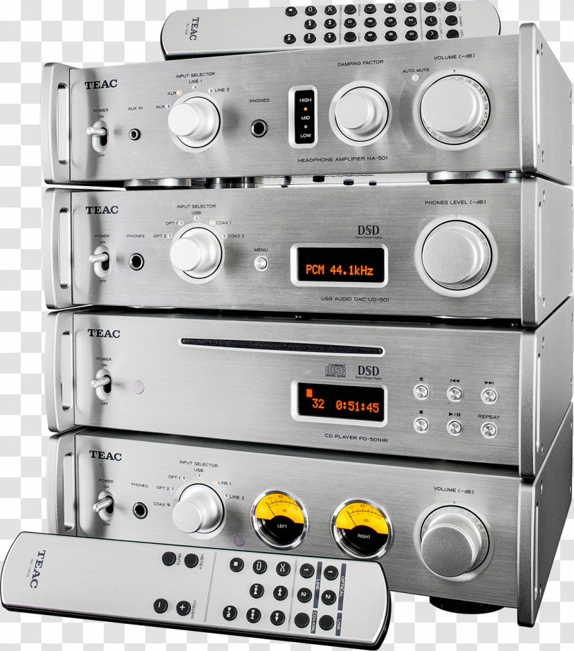 Stereophonic Sound AV Receiver Multimedia Audio Power Amplifier - Hi-fi Transparent PNG