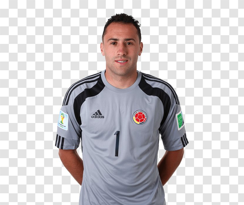 David Ospina 2014 FIFA World Cup Colombia National Football Team At The - Sleeve Transparent PNG