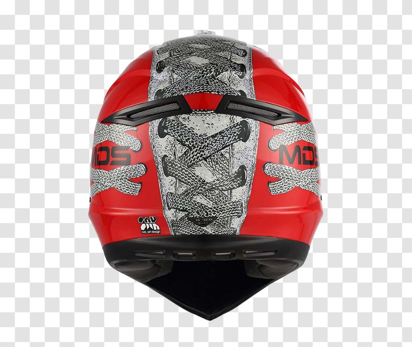 Motorcycle Helmets Bicycle Headgear Personal Protective Equipment - Red Lace Transparent PNG