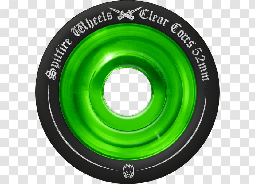 Alloy Wheel Spoke Circle - Green - Spitfire Wheels Transparent PNG