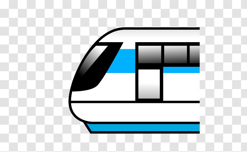Rail Transport Tram Train Light Emoji Transparent PNG