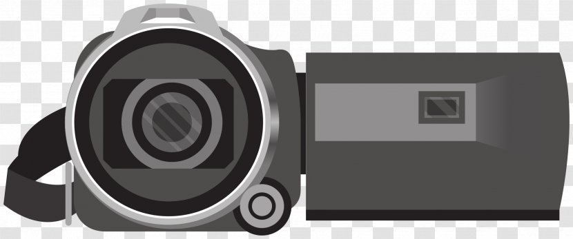 Video Cameras Camcorder Clip Art - Camera Lens Transparent PNG