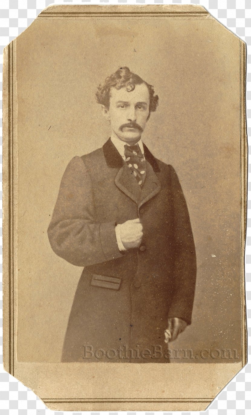 John Wilkes Booth Assassination Of Abraham Lincoln Actor Victorian Era - Gentleman - Cane Stripe Transparent PNG