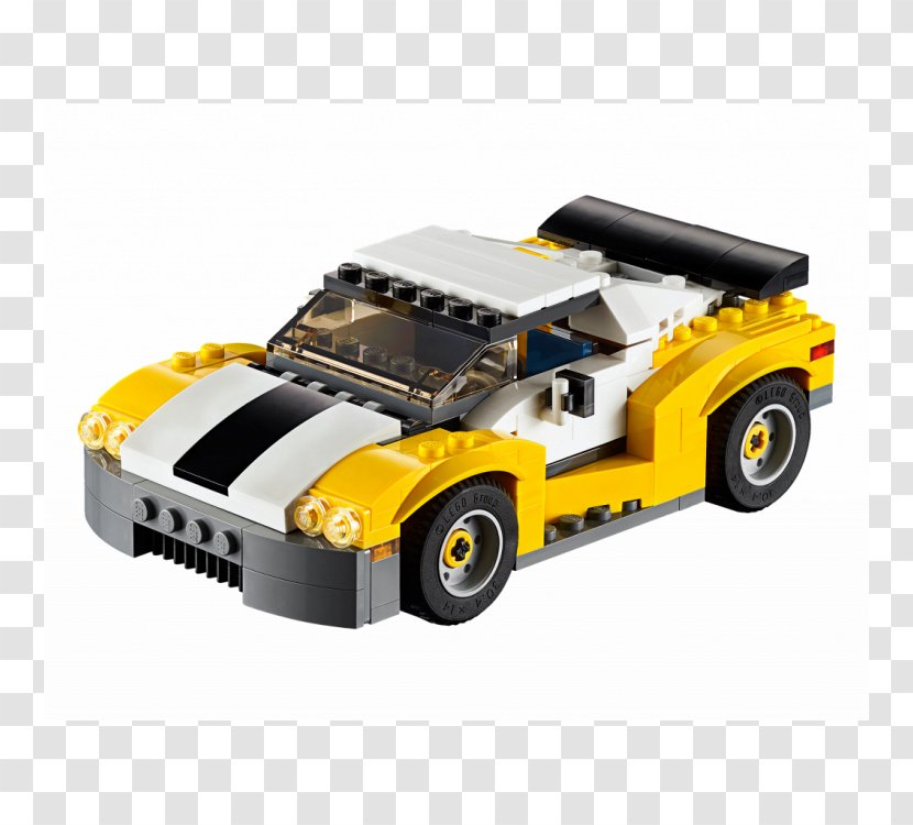 Lego Racers LEGO 31046 Creator Fast Car Toy - Minifigure Transparent PNG