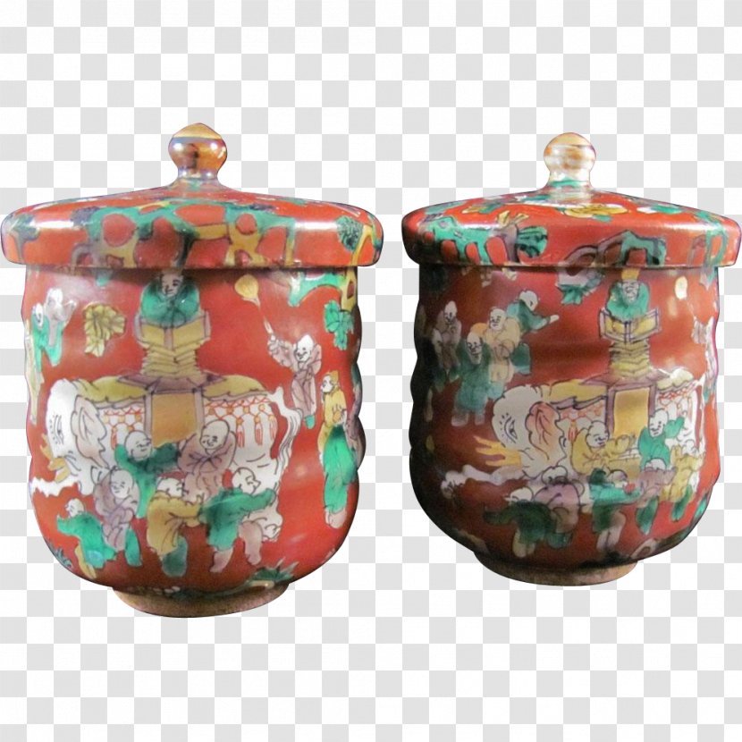 Ceramic Japan Kutani Ware Pottery Porcelain - Cup Transparent PNG
