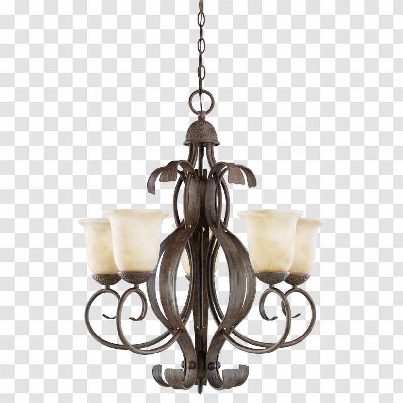 Chandelier Incandescent Light Bulb Fixture Lamp Transparent PNG