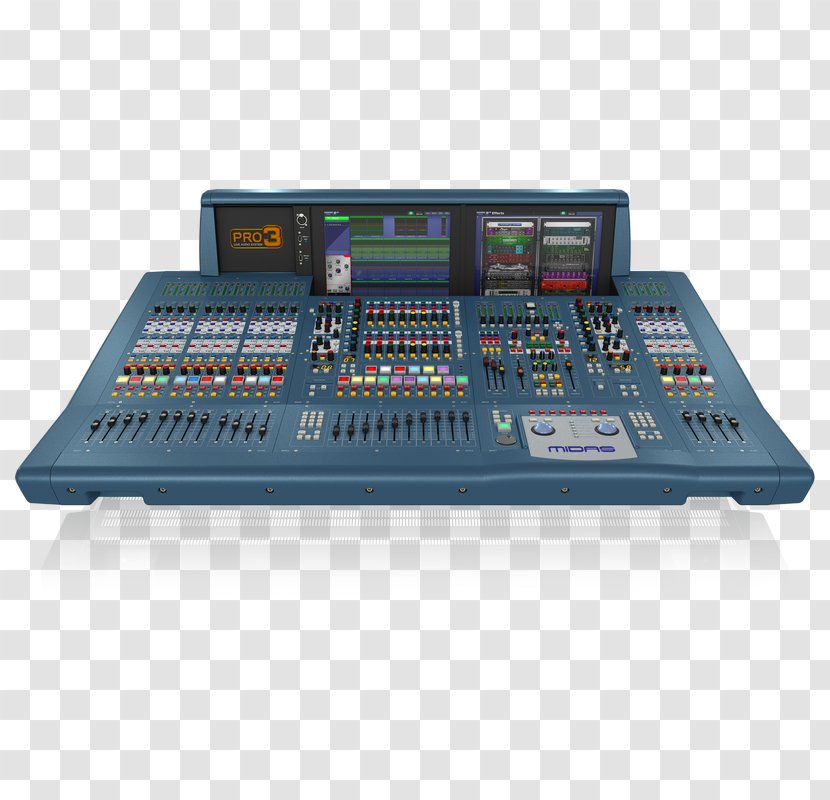 Midas Consoles Digital Mixing Console Audio Mixers Microphone XL8 - Electronic Engineering Transparent PNG