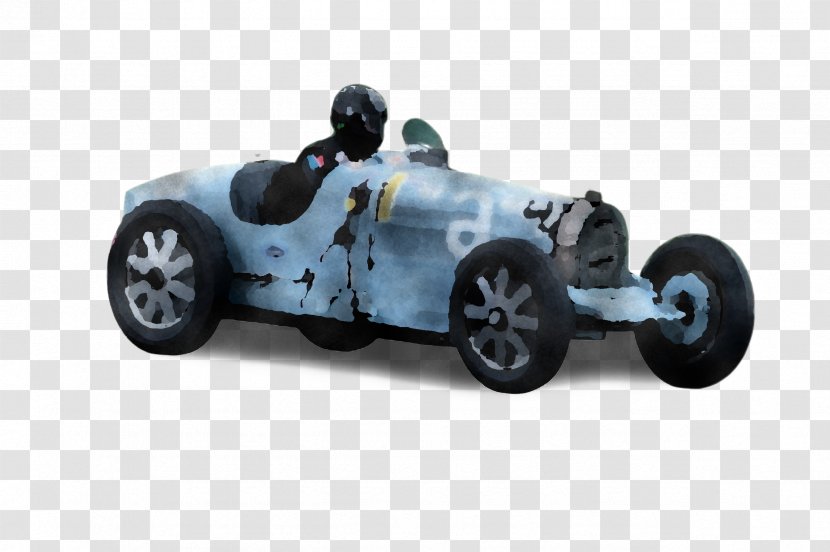 Land Vehicle Car Race Classic - Model - Formula Libre Bugatti Transparent PNG
