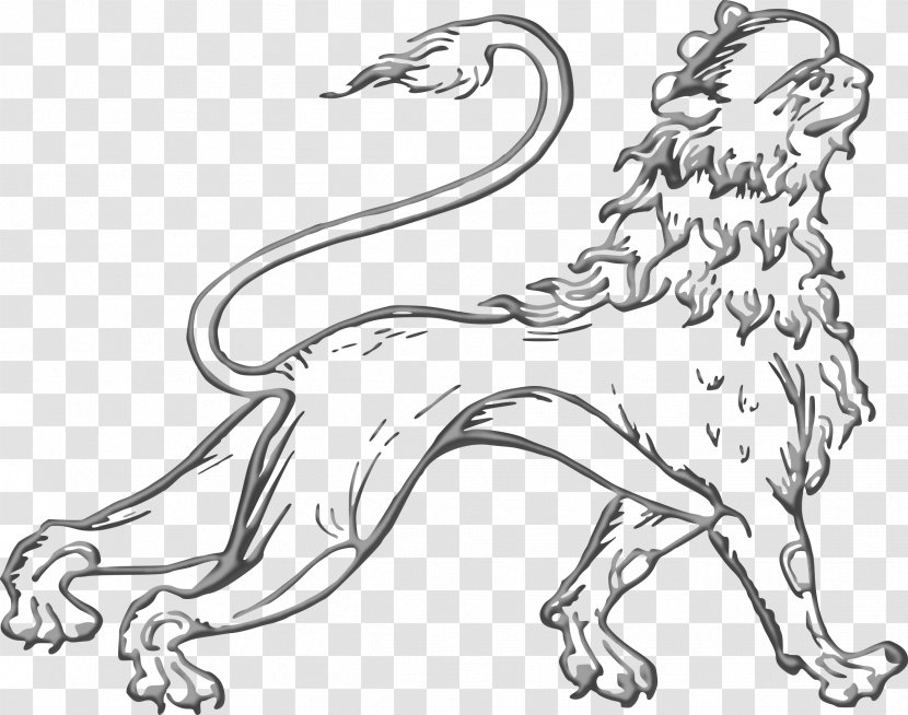 Felidae East African Lion Dog Breed Tiger Cougar - Tail Transparent PNG