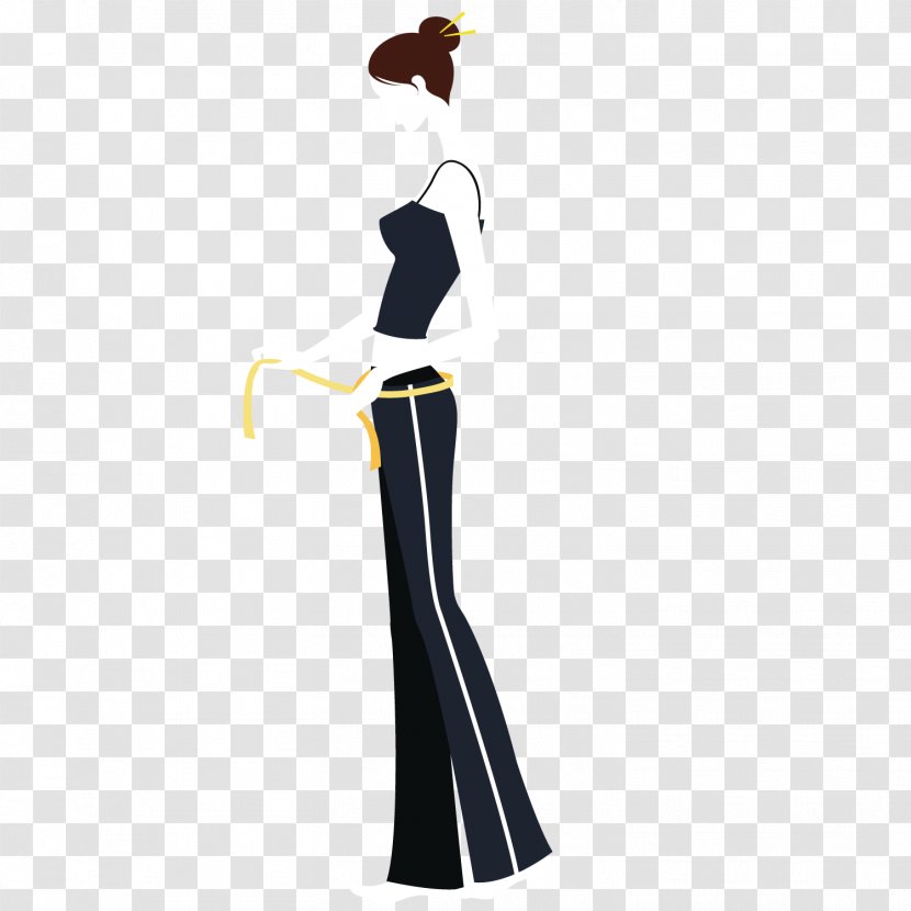 Clip Art - Gown - Gymnastics Woman Transparent PNG