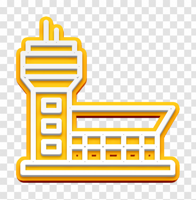 Airport Icon Buildings Icon Transparent PNG