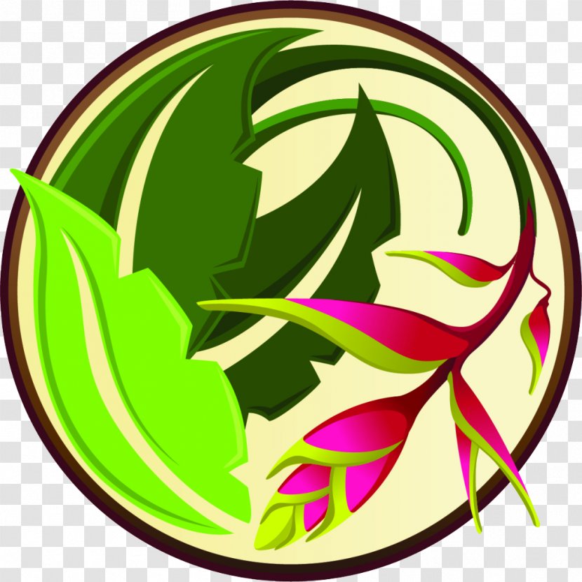 Flower Logo Tropics Clip Art - Symbol - Creative Floral Decoration Transparent PNG