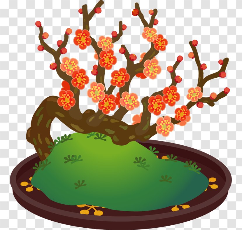 リヴリーアイランド So-net Island Plum Blossom Game - Postcard Transparent PNG