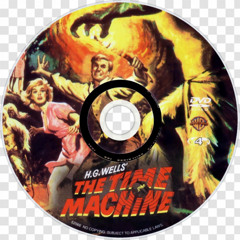 The Time Machine DVD Travel Film - Movie Transparent PNG