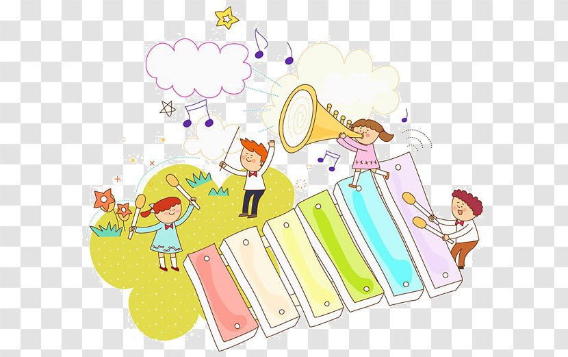 Drawing Cartoon Illustration - Watercolor - Child Flower Transparent PNG