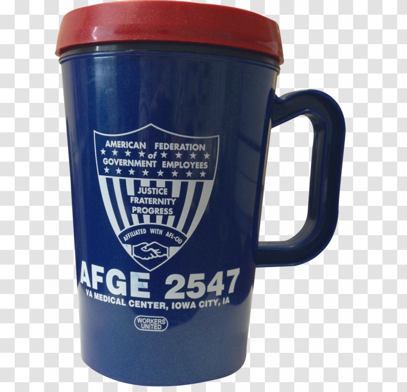 Mug Plastic Cobalt Blue Cup - Drinkware Transparent PNG