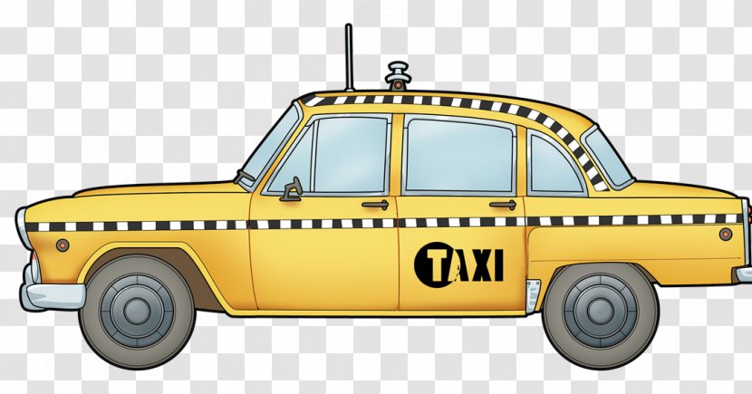 Taxi TX4 Checker Motors Corporation Yellow Cab Clip Art - Vehicle Transparent PNG