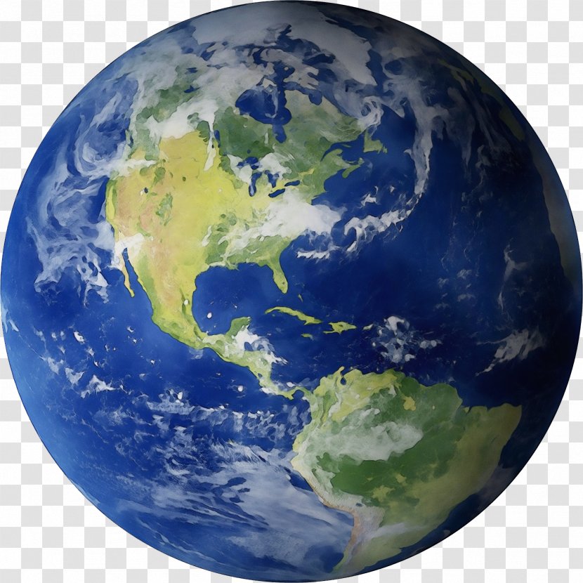 Earth Map - Sphere - Outer Space Transparent PNG