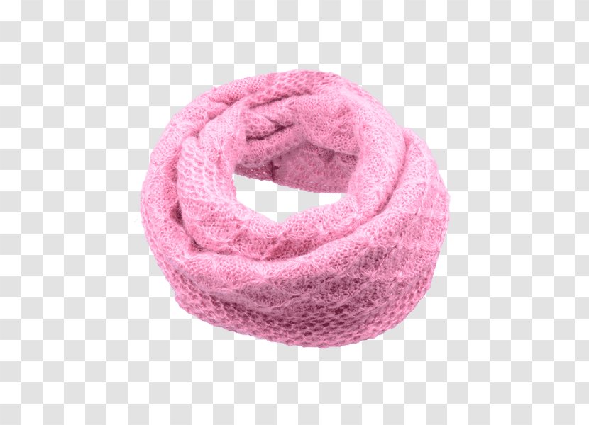 Scarf Knitting Shawl Crochet Pashmina - Magenta Transparent PNG