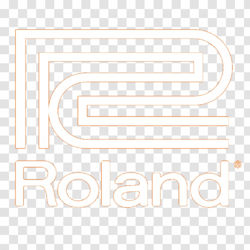 Paper Logo Line Font - Roland Transparent PNG