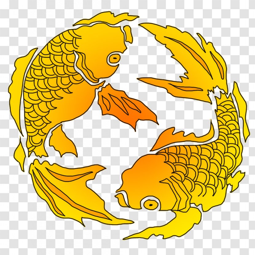 Koi Yellow Drawing Clip Art - Common Carp - Fish Transparent PNG