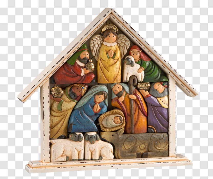 Nativity Scene Rothenburg Ob Der Tauber Christmas Käthe Wohlfahrt Figurine - Tree Transparent PNG